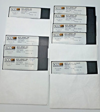 SCO XENIX 386 & System V Operating System Software Floppy Disks (Lot of 9) picture