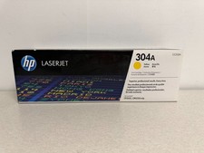 Genuine HP 304A CC532A Yellow LaserJet Toner Cartridge OEM New Factory Sealed picture