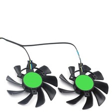 For RX570 RED DRAGON Graphics Card Cooling Fan T129215BU Left+Right fan picture