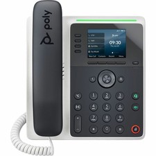 Hewlett Packard 82M87AA Poly Edge E220 IP Phone Black picture