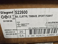 Ortronics OR-S22600 Clarity Series II 2-Port Cat6 Jack Module (Box of 20) picture