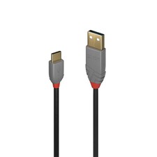 Lindy W128456800 36887 2m USB 2.0 Type A to C Cable, Anthra Line ~E~ picture