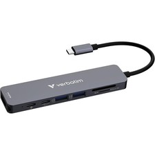 Verbatim Essentials 100W 7-Port USB-C Multiport Hub picture