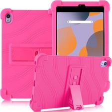 Soft Silicone Kids Case with Stand for Walmart Onn 8 Inch Tablet 2024, Purple picture