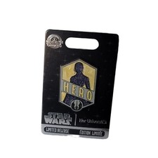 Disney Parks Star Wars Rey ''Hero'' Pin by Her Universe Limited Release picture