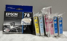 7 EPSON 78 Standard Photo Inkjet Cartridges picture