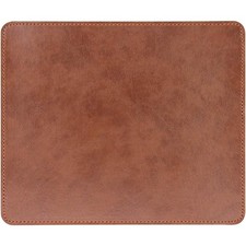 Leather Mouse pad for Laptop Computer PC 9.45 X 7.87 inch Brown PU Leather picture