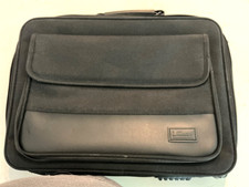 Targus Black Canvas Laptop Briefcase Hand Carry OCN1 picture