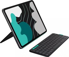 Logitech Flip Folio Bluetooth Keyboard Case iPad Pro Air 13 Graphite picture