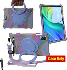 Case for Teclast 10.1 inch M50Pro - Soft Silicone with 360° Rotate Stand & Strap picture