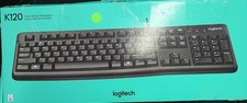 Logitech K120 Ergonomic Desktop USB Keyboard - Black (920-002478) picture