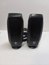 Logitech S120 - 4.4 Watt - 2.0 Stereo Speakers Black (880-000403) For PC and Mac picture