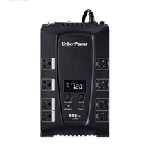CyberPower CP685AVRLCD UPS Battery Backup 685VA/390W LCD 8 Outlets AVR Surge picture