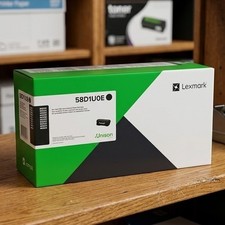Genuine OEM Lexmark 58D1U0E Ultra High Yield Black Toner Cartridge- NEW SEALED picture