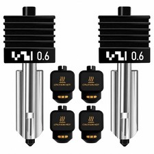 HIKUDIY 2 Pack 0.6mm Hotend for Bambu Lab X2D, P2S, H2D, H2S, H2C, A1, A1 Min... picture