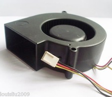 2pcs Brushless Cooling Blower Fan 97mmx97mmx33 9733s 12V 3 Wire/ 3 Pin Connector picture