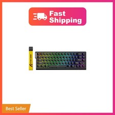ATTACK SHARK X68 HE RT Mechanical Gaming Keyboard 60% Wired TKL-Black | Adjus... picture