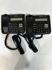 Panasonic KX-UT113-B VoIP SIP HD Voice Phone POE - Lot of 2 picture