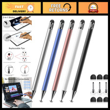 5 Pcs 2-in-1 Touchscreen Stylus Pen, Capacitive Stylus for Tablets & Smartphones picture