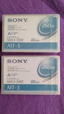 Sony AIT-3/SDX3-100W Data Cartridge, 100/260GB, Lot of 2 picture