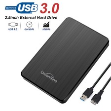 UnionSine External Hard Disk Drive USB 3.0 Super speed for PC/Laptop/PS/Xbox One picture
