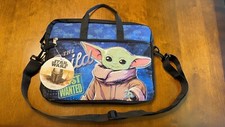 Disney Star Wars The Mandalorian The Child Baby Yoda Laptop Tablet Case New  picture