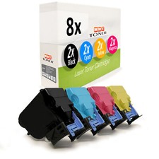 8x Cartridge Replaces Konica Minolta TNP22C TNP22K TNP22M TNP22Y TNP22 picture