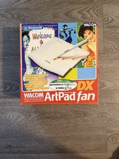 Vintage Wacom ArtPad fan DX Boxed Windows 98 -NO PEN- Retro Tech Japan picture