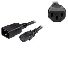 StarTech 6ft C13 to C20 Power Cord 15A 125V Black PXTC13C20146 picture