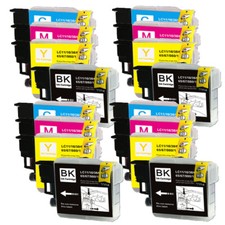 16P Printer Ink Set fits Brother LC61 MFC-295CN MFC-490CW MFC-495CW MFC-5490CN picture
