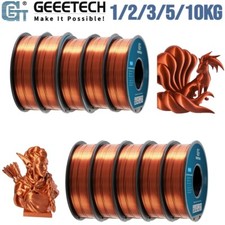 1/2/3/5/10KG Geeetech Silk copper PLA Filament 1.75mm for 3D Printer Bulk Lot US picture