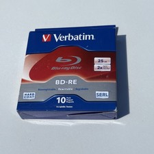 Verbatim BD-RE (Re-Writeable) 25GB 2x Speed Blu-ray 10 Pack In A Spindle picture