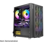 Antec NX200M Micro ATX Mini Tower PC Case with 120mm Rear Fan picture