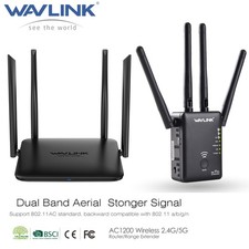 WAVLINK Gaming WIFI ROUTER 51000Mbps 3600Mbps AC1200 Wireless Router Repeater picture