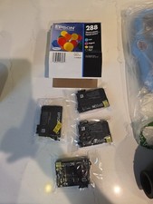 Epson 288 Ink Cartridges Black/Cyan/Magenta/Yellow EXP - 04/2029 NEW SEALED picture