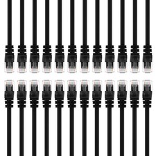 50pack Cat5e Ethernet Patch Cable 3 Feet Snagless Rj45 Computer Lan Network Cord picture