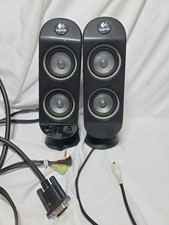 Logitech X-530 5.1 Computer Speakers -Front L/R Replacement W/Control USED picture