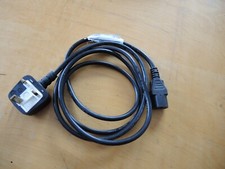 British UK 6 ft IEC Detachable AC Computer, Monitor or Machine Power Cord picture