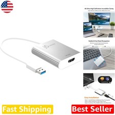 USB 3.0 to 4K HDMI Adapter | Aluminum | Plug & Play | Mac/Windows | UHD Display picture