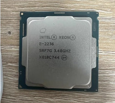 Intel Xeon E-2236 CPU SRF7G 3.4GHz 6 Cores 12 Threads 80W LGA1151 Processor picture