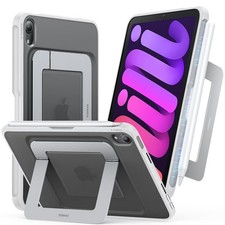 TORRAS Ostand K1 Guardian iPad Mini 7/6 Case w/Stand White Dual Kickstand picture
