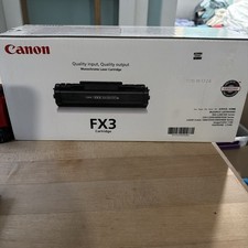 Genuine Canon FX3 Black Toner Cartridge 1557A002 BA New Faxphone picture