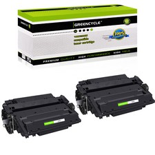 2PK 55X CE255X Toner Cartridge Fit for HP LaserJet P3015dn P3015x 500 MFP M525dn picture
