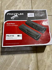 Pantum PB-211D Genuine Original Black Toner Cartridge Dual Pack, Laser picture