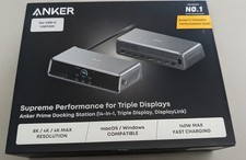 Anker Prime DL7400 Docking Station 14-in-1 Triple Display DisplayLink 140W NEW picture