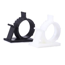 25/50PCS Adhesive Cable Clips Cord Management Adjustable Wire Clamp Solid Color picture