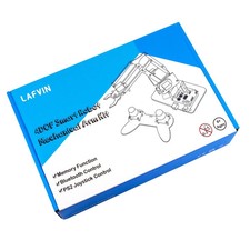 Acrylic Robot Mechanical Arm Claw Kit 4DOF Compatible with Arduino IDE DIY CD picture