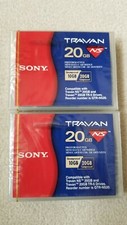 Sony QTR-NS20 - New Sealed Travan 10/20GB NS-Mini Data Cartridge lot of 2 picture