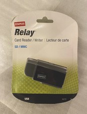 Staples Relay Card Reader/ Writer. SD/MMC USB picture