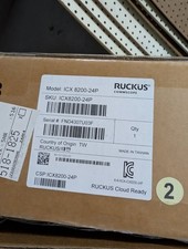 Ruckus ICX8200-24P 24-Port PoE+ Gigabit Switch 4x 25G SFP28 - New Open Box picture